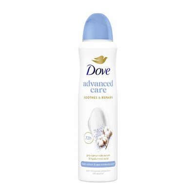 Dove Advanced Care Fresh Cotton & Sea Minerals Antiperspirant - Antiperspirant ve spreji 150ml