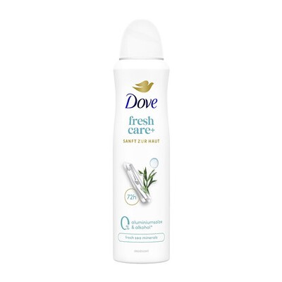 Dove Fresh Care+ Fresh Sea Minerals Deospray - Deodorant ve spreji 150ml