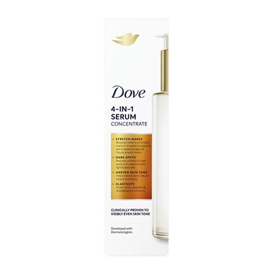 Dove Niacinamide Even Tone 4v1 Body Serum - Tělové sérum 100ml