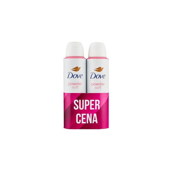 Dove Powder Soft Duo - Sada antiperspirantů 150ml