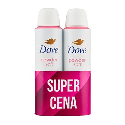 Dove Powder Soft Duo - Sada antiperspirantů 150ml