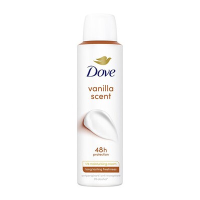 Dove Vanilla Scent Antiperspirant - Antiperspirant ve spreji 150ml
