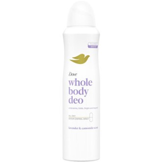 Dove Whole Body Deo Lavender & Chamomile - Deodorant ve spreji 150ml