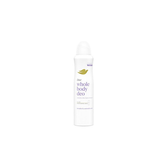Dove Whole Body Deo Lavender & Chamomile - Deodorant ve spreji 150ml