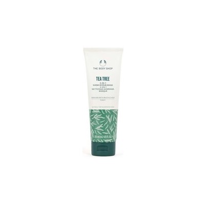The Body Shop Tea Tree 3 in 1 Wash, Scrub, Mask - Čisticí exfoliační maska 125ml