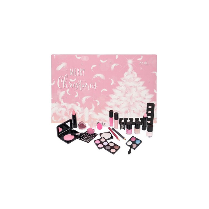 Zmile Cosmetics Traditional Pink and Fluffy Calendar - Adventní kalendář