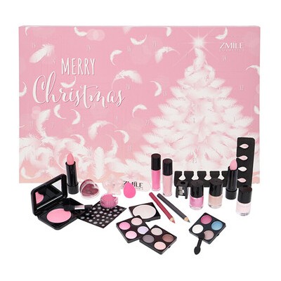 Zmile Cosmetics Traditional Pink and Fluffy Calendar - Adventní kalendář