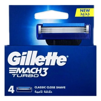 Gillette Mach 3 Turbo - Spare head 4 pcs 2