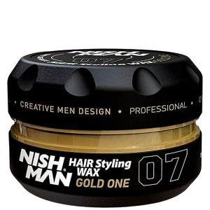 Nishman 07 Hair Styling Wax Gold One - plaukų formavimo vaškas, 150 ml