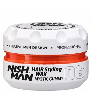 Nishman 06 Hair Styling Wax Mystic Gummy - plaukų formavimo vaškas, 150 ml