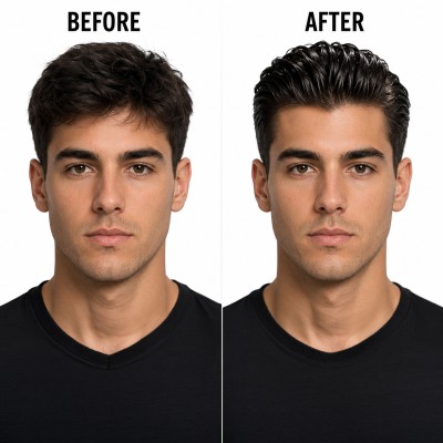 Nishman S4 Spider Wax Argan Pomade - plaukų formavimo vaškas vyrams, 150 ml