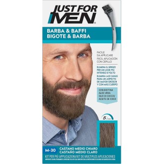 Just For Men Moustache & Beard Color - Barva na vousy 0ml M10 Blonde