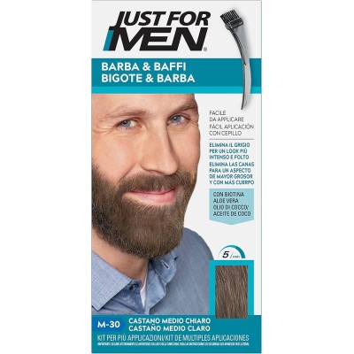 Just For Men Moustache & Beard Color - Barva na vousy 0ml M10 Blonde