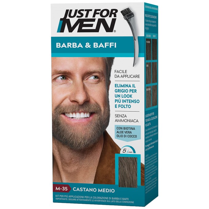 Just For Men Moustache & Beard Color - Barva na vousy 0ml M10 Blonde