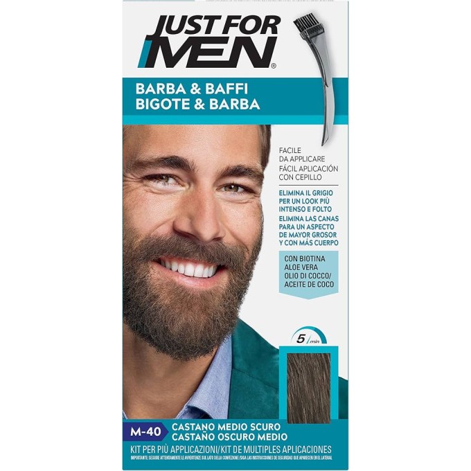 Just For Men Moustache & Beard Color - Barva na vousy 0ml M10 Blonde