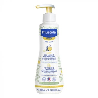 Mustela Bébé Nourishing Cleansing Gel with Cold Cream - Shower gel 300 ml