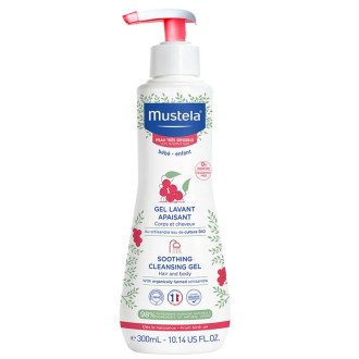 Mustela Bébé Soothing Cleansing Gel Hair & Body - Shower Gel 300 ml