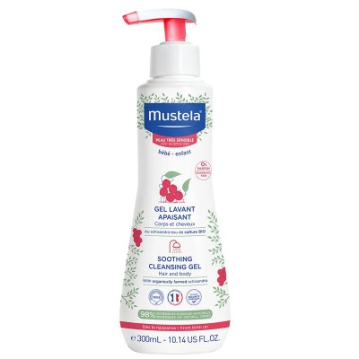 Mustela Bébé Soothing Cleansing Gel Hair & Body - Shower Gel 300 ml