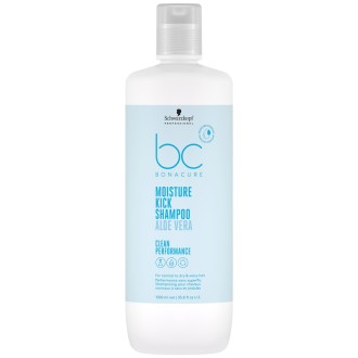 Schwarzkopf Professional BC Bonacure Moisture Kick Shampoo Aloe Vera - maitinamasis šampūnas