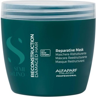 Alfaparf Milano Semi Di Lino Reparative Mask - Regenerating hair mask for damaged hair 500 ml