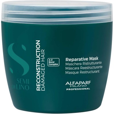 Alfaparf Milano Semi Di Lino Reparative Mask - Regenerating hair mask for damaged hair 500 ml