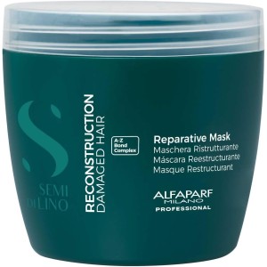 Alfaparf Milano Semi Di Lino Reparative Mask - Regenerating hair mask for damaged hair 500 ml