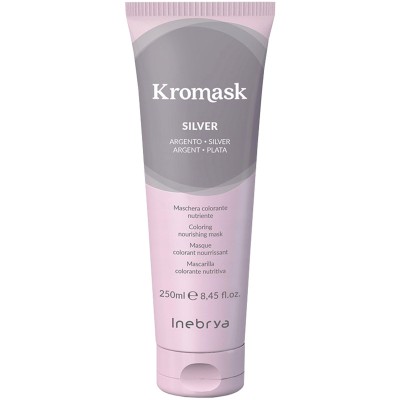 Inebrya Inebrya Kromask pigment hair mask- dažanti plaukų kaukė, 250 ml - Silver