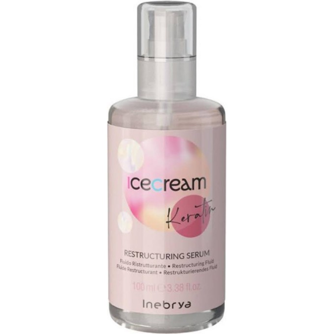Inebrya Ice Cream Keratin Restructuring Serum 100 ml