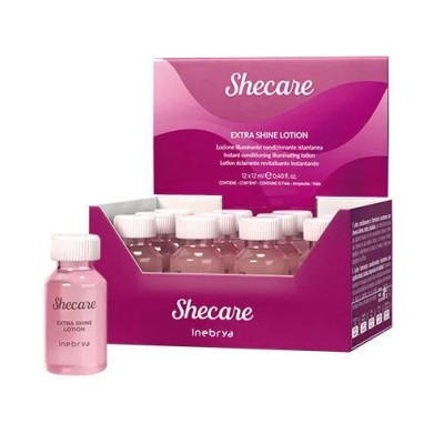 Inebrya SHECARE Extra Shine Lotion - Conditioner for instant radiance 12 x 12 ml