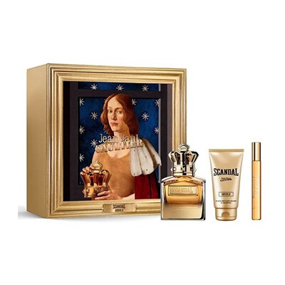Jean Paul Gaultier Scandal Absolu Pour Homme Dárková sada Parfum 100 ml, miniaturka EDP 10 ml a sprchový gel 75 ml 100ml