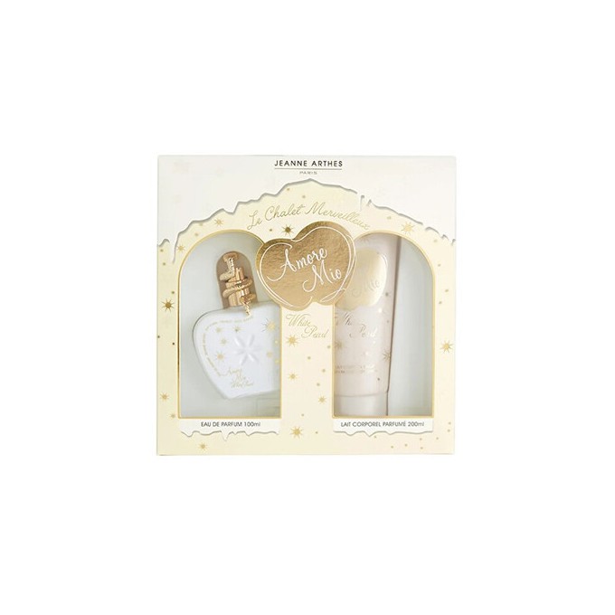 Jeanne Arthes Amore Mio White Pearl Dárková sada EDP 100 ml a tělové mléko 200 ml 100ml