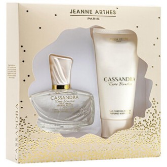 Jeanne Arthes Cassandra Roses Blanches Dárková sada EDP 100 ml a tělové mléko 150 ml 100ml