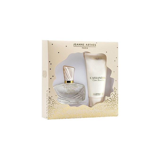 Jeanne Arthes Cassandra Roses Blanches Dárková sada EDP 100 ml a tělové mléko 150 ml 100ml