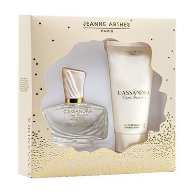 Jeanne Arthes Cassandra Roses Blanches Dárková sada EDP 100 ml a tělové mléko 150 ml 100ml
