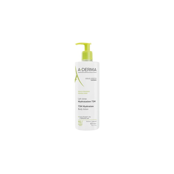 A-Derma 72H Hydration Body Lotion - Hydratační tělové mléko 400ml