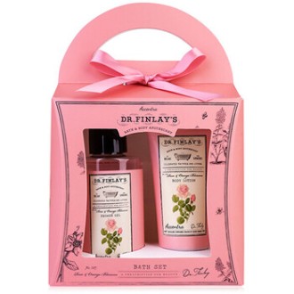 Accentra Rose & Orange Blossom Dr. Finlay`s Body Care Set - Dárková sada tělové péče
