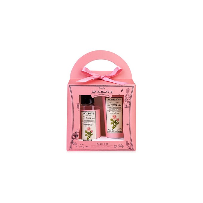 Accentra Rose & Orange Blossom Dr. Finlay`s Body Care Set - Dárková sada tělové péče