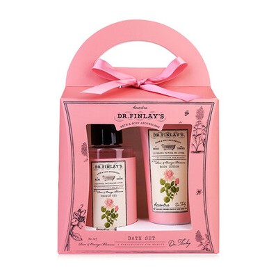 Accentra Rose & Orange Blossom Dr. Finlay`s Body Care Set - Dárková sada tělové péče