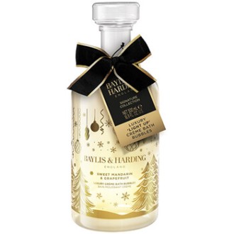 Baylis & Harding Luxury Light Up Creme Bath Bubbles ( Mandarinka & Grapefruit ) - Pěna do koupele 500ml