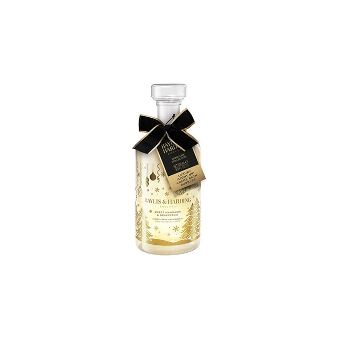 Baylis & Harding Luxury Light Up Creme Bath Bubbles ( Mandarinka & Grapefruit ) - Pěna do koupele 500ml