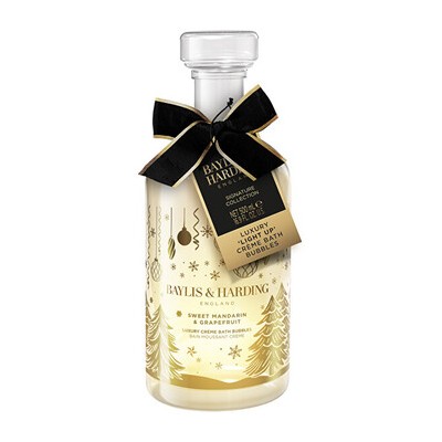 Baylis & Harding Luxury Light Up Creme Bath Bubbles ( Mandarinka & Grapefruit ) - Pěna do koupele 500ml