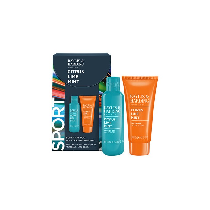 Baylis & Harding Man Body Care Duo ( Citrus, Lime & Mint ) - Dárková sada péče o tělo a pleť ( 2 ks )