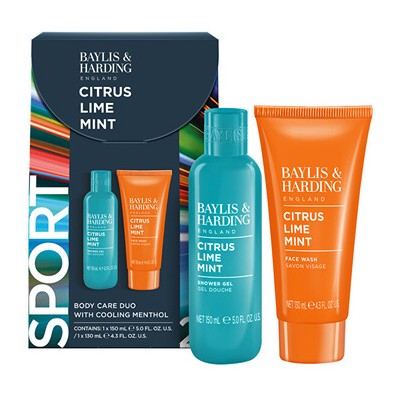 Baylis & Harding Man Body Care Duo ( Citrus, Lime & Mint ) - Dárková sada péče o tělo a pleť ( 2 ks )