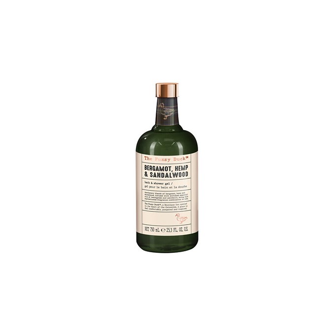 Baylis & Harding Men Bath & Shower Gel Bergamot, Hemp & Sandalwood - Pánský sprchový gel 750ml