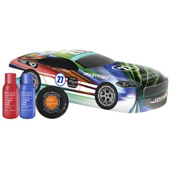 Baylis & Harding Men Car Tin Set ( Citrus, Lime & Mint ) - Dárková sada v plechovce ve tvaru auta ( 3 ks )