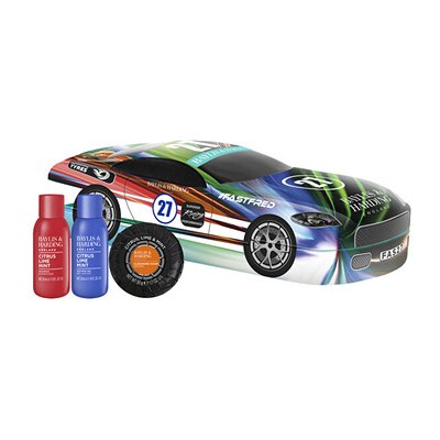 Baylis & Harding Men Car Tin Set ( Citrus, Lime & Mint ) - Dárková sada v plechovce ve tvaru auta ( 3 ks )