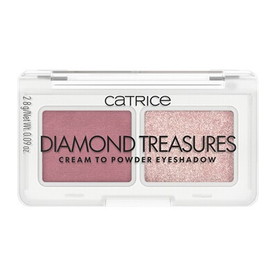 Catrice Diamond Treasures Cream To Powder Eyeshadow - eyeshadow palette 2,8 g 040 Olive Twinkl