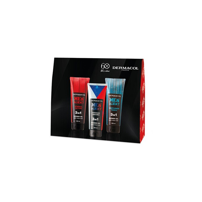 Dermacol Men Agent Mix Shower Gel Trio - Dárková sada