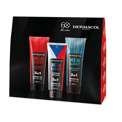 Dermacol Men Agent Mix Shower Gel Trio - Dárková sada