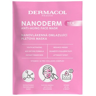 Dermacol Nanoderm Face Mask - Nanovlákenná omlazující pleťová maska
